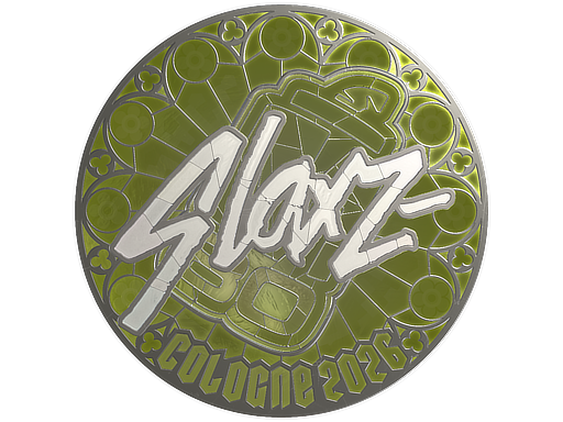 Sticker | slaxz- (Foil) | Cologne 2026