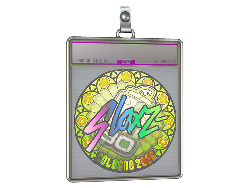 Sticker Slab | slaxz- (Holo) | Cologne 2026