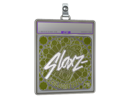 Sticker Slab | slaxz- (Foil, Ranked) | Cologne 2026