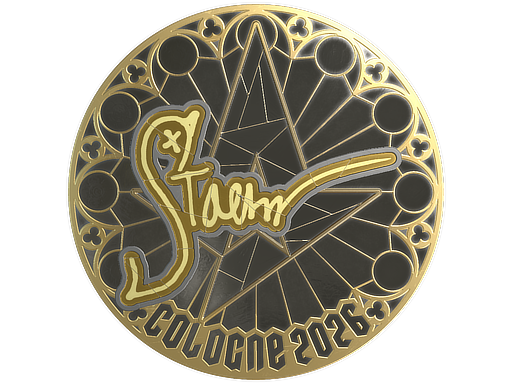 Sticker | Staehr (Gold) | Cologne 2026