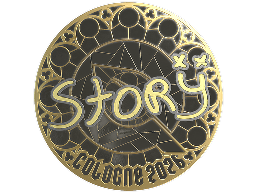 Sticker | story (Gold) | Cologne 2026