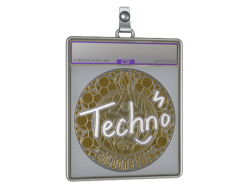 Sticker Slab | Techno4K (Foil) | Cologne 2026