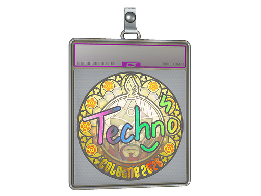 Sticker Slab | Techno4K (Holo) | Cologne 2026