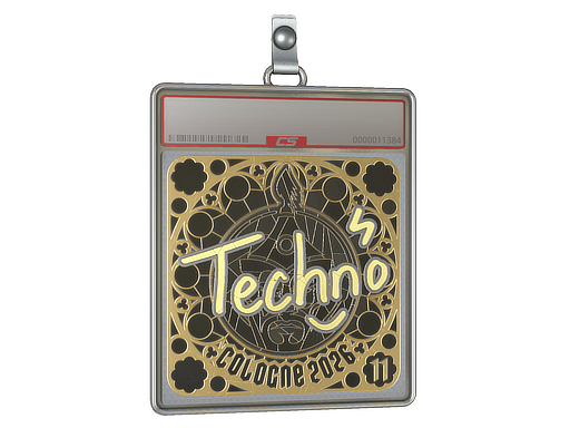 Sticker Slab | Techno4K (Gold, Ranked) | Cologne 2026
