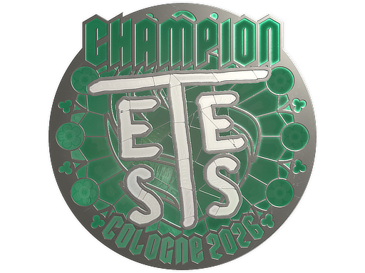 Sticker | TeSeS (Foil, Champion) | Cologne 2026