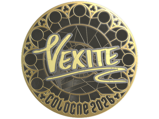 Sticker | vexite (Gold) | Cologne 2026
