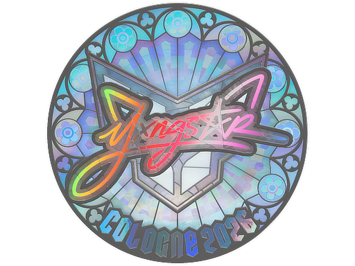 Sticker | yxngstxr (Holo) | Cologne 2026