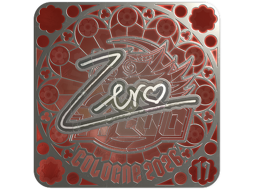 Sticker | Zero (Foil, Ranked)  | Cologne 2026