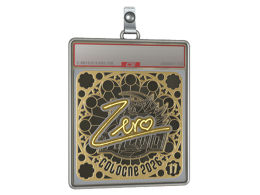 Sticker Slab | Zero (Gold, Ranked)  | Cologne 2026