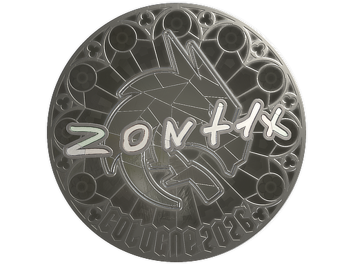 Sticker | zont1x (Foil) | Cologne 2026
