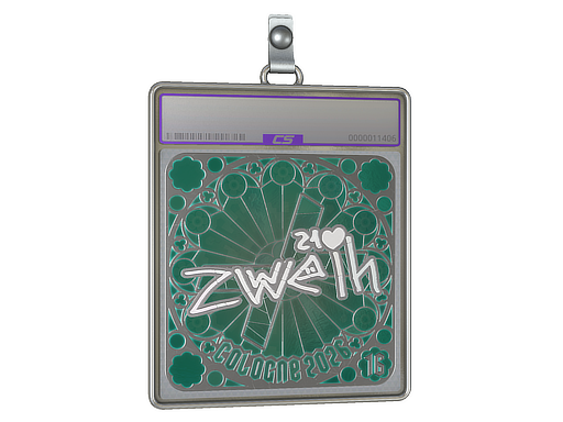 Sticker Slab | zweih (Foil, Ranked) | Cologne 2026