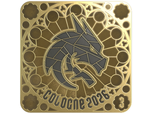 Sticker | Team Spirit (Gold, Ranked) | Cologne 2026