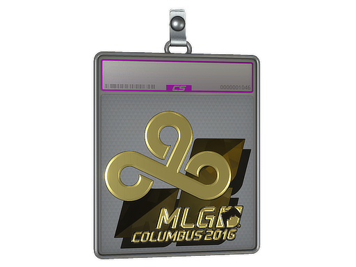 Sticker Slab | Cloud9 (Gold) | MLG Columbus 2016