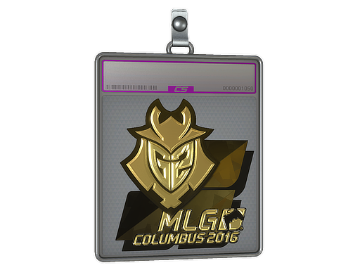 Sticker Slab | G2 Esports (Gold) | MLG Columbus 2016
