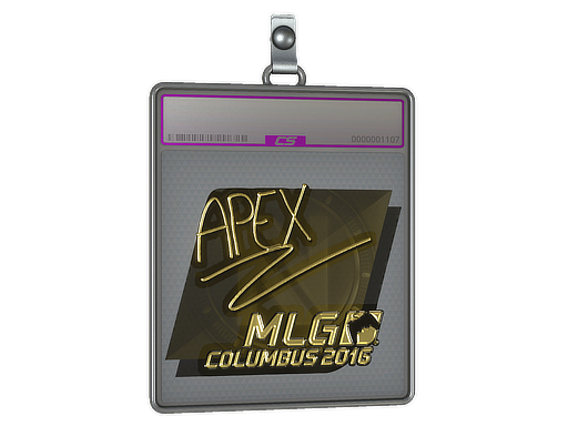 Sticker Slab | apEX (Gold) | MLG Columbus 2016