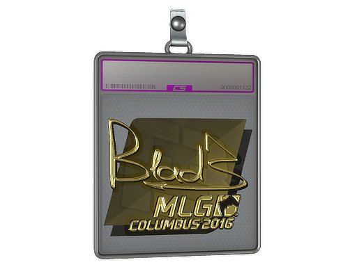 Sticker Slab | B1ad3 (Gold) | MLG Columbus 2016