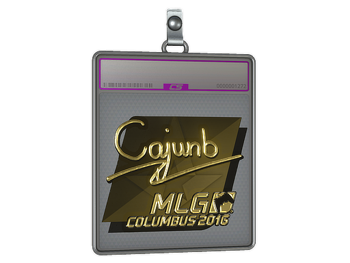 Sticker Slab | cajunb (Gold) | MLG Columbus 2016