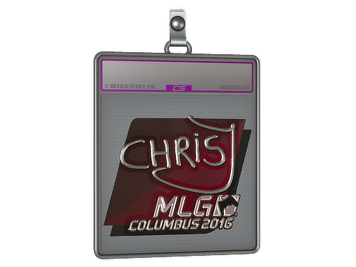 Sticker Slab | chrisJ (Foil) | MLG Columbus 2016