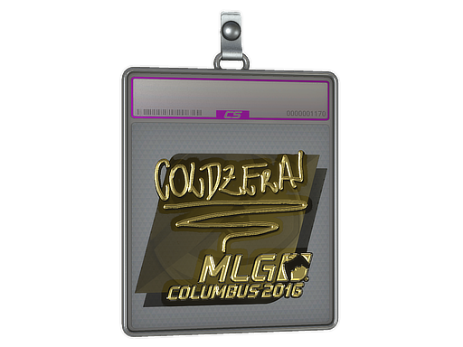 Sticker Slab | coldzera (Gold) | MLG Columbus 2016