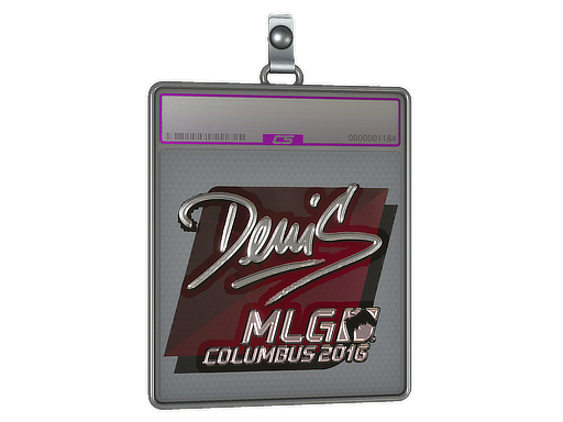 Sticker Slab | denis (Foil) | MLG Columbus 2016