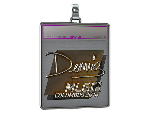 Sticker Slab | dennis (Foil) | MLG Columbus 2016