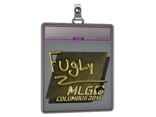 Sticker Slab | FugLy (Gold) | MLG Columbus 2016
