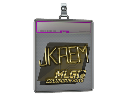 Sticker Slab | jkaem (Gold) | MLG Columbus 2016