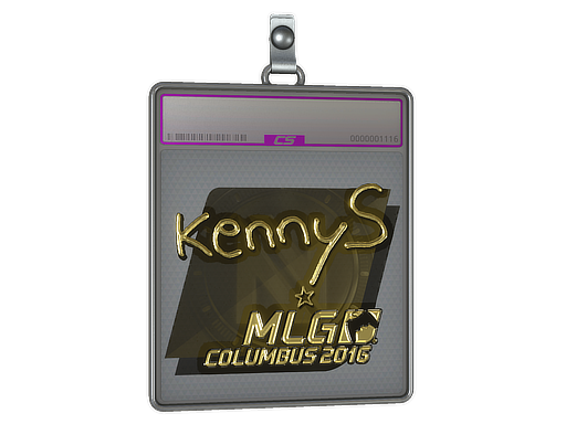 Sticker Slab | kennyS (Gold) | MLG Columbus 2016