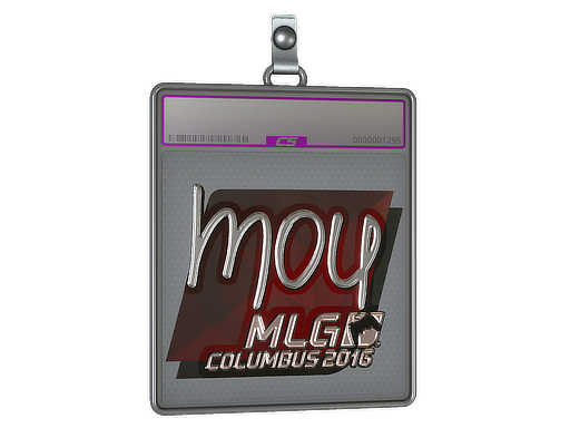 Sticker Slab | mou (Foil) | MLG Columbus 2016