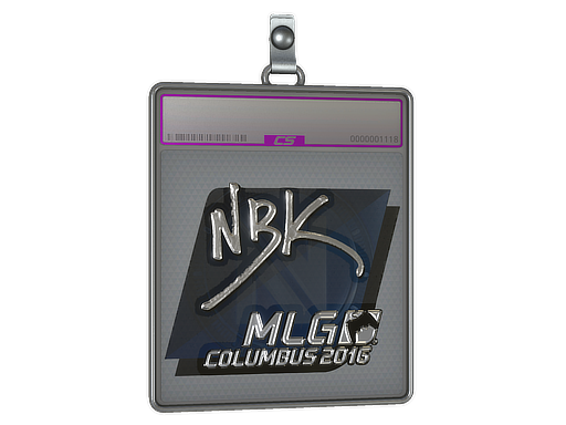 Sticker Slab | NBK- (Foil) | MLG Columbus 2016