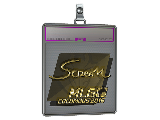 Sticker Slab | ScreaM (Gold) | MLG Columbus 2016