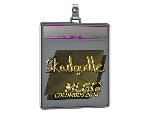 Sticker Slab | Skadoodle (Gold) | MLG Columbus 2016