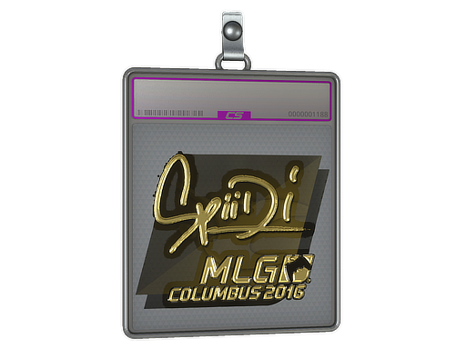 Sticker Slab | Spiidi (Gold) | MLG Columbus 2016