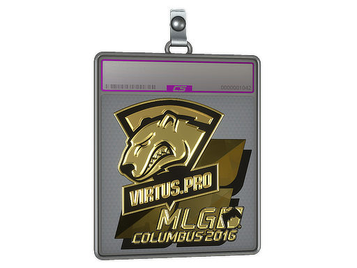 Sticker Slab | Virtus.Pro (Gold) | MLG Columbus 2016