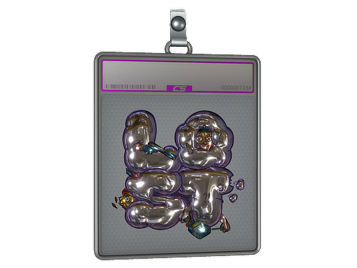 Sticker Slab | Lost In Smoke (Foil)