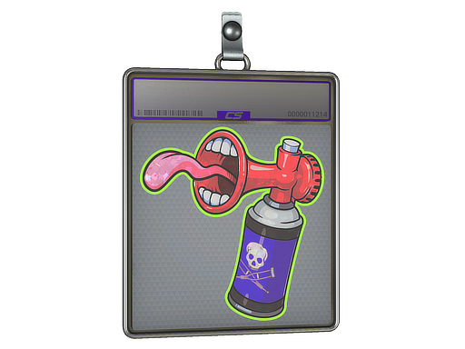 Sticker Slab | Airhorn (Glitter)