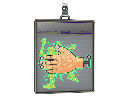 Sticker Slab | High Five! (Glitter)