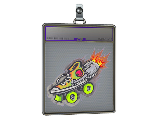 Sticker Slab | Rocket Skates (Holo)