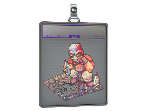 Sticker Slab | Street Artist (Glitter)