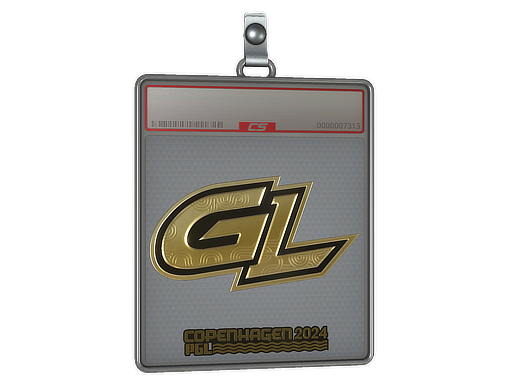 Sticker Slab | GamerLegion (Gold) | Copenhagen 2024
