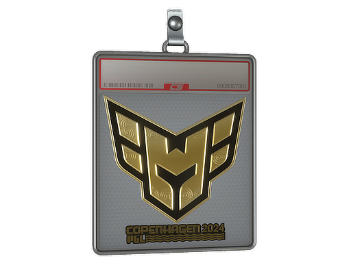 Sticker Slab | Heroic (Gold) | Copenhagen 2024