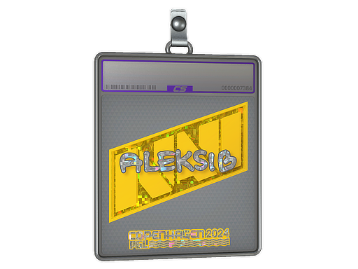 Sticker Slab | Aleksib (Glitter) | Copenhagen 2024