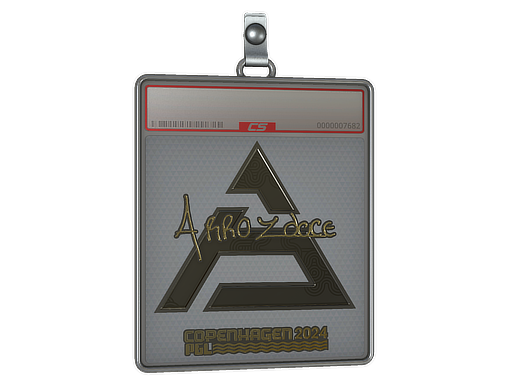 Sticker Slab | arrozdoce (Gold) | Copenhagen 2024