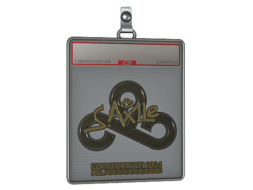 Sticker Slab | Ax1Le (Gold) | Copenhagen 2024