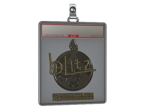 Sticker Slab | bLitz (Gold) | Copenhagen 2024