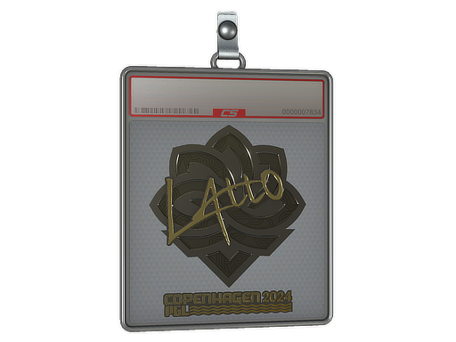 Sticker Slab | latto (Gold) | Copenhagen 2024
