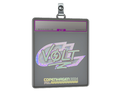 Sticker Slab | volt (Holo) | Copenhagen 2024