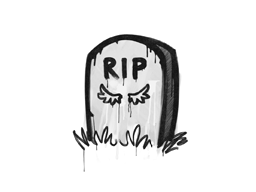 Sealed Graffiti | Tombstone