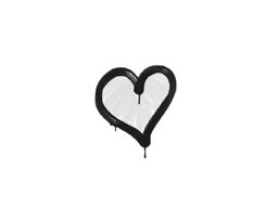 Sealed Graffiti | Heart