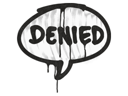 Sealed Graffiti | Denied